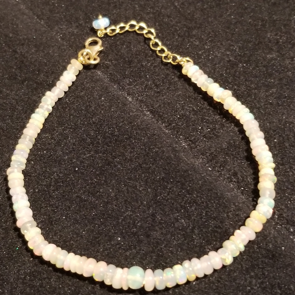 Vintage Natural Ethiopian Opal Bracelet